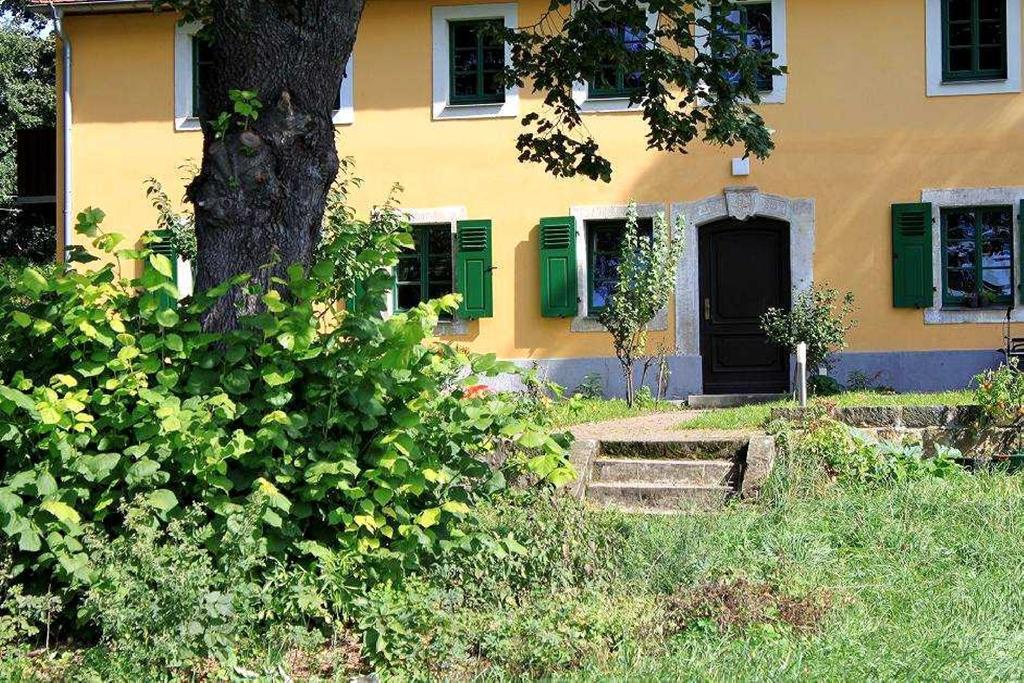 Traumhaftes Elb-Chalet Dresden Buitenkant foto